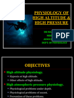 Physiology of High Altitude High Pressure 160218170442