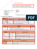 1° Sesión de Aprendizaje Sesión 4