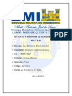 LABORATORIO DE QUÍMICA Metodos de Separacion