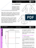 Trazado Corpiño Base