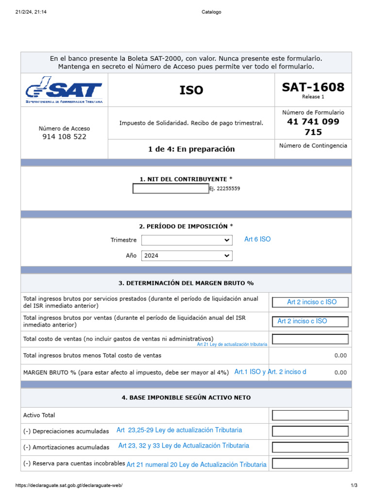 Declaraguate sat 1608 impuesto de solidaridad 2 pdf impuestos