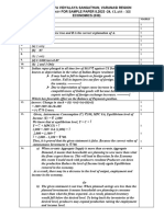 Sample Paper-8 ANSWER KEY