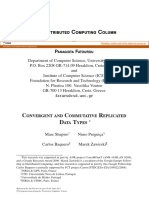 The Distributed Computing Column: C Onvergent and Commutative Replicated D Ata Types