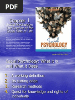 Social Psychology: The Science of The Social Side of Life