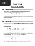 Chapter 2 Matrices MATV101 Updated