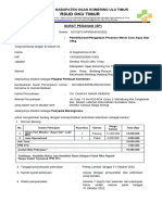 Surat Pesanan Mesin Cuci Aqua Star 25KG