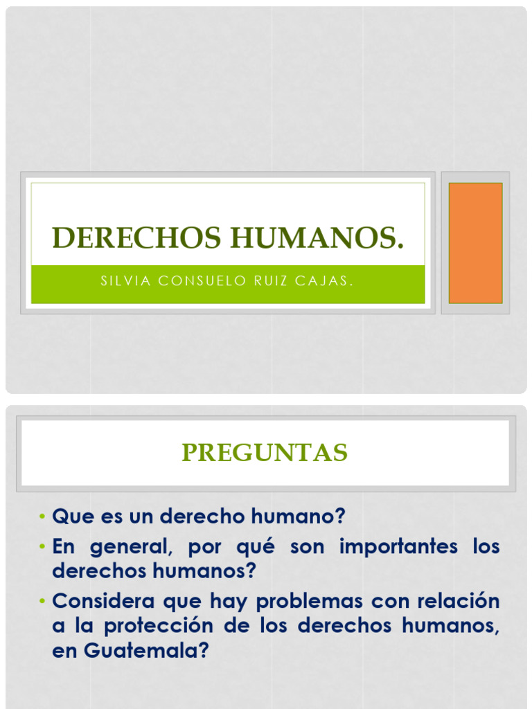 DERECHOS HUMANOS Corte | PDF | Derechos humanos | Derechos