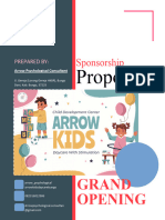 Proposal Sponsorship Grand Opening