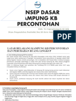 Materi Konsep Dasar Kampung KB Percontohan