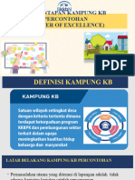 Pemantapan Kampung KB Percontohan