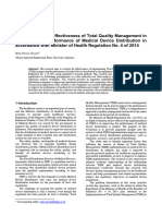 Paper Systematic Review_Evaluation of the Effectiveness of Total Quality Management in Improving the Performance of Medical Device Distribution in Accordance With Minister of Health Regulation No. 4 of 2014