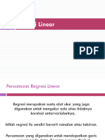 Statistika Dan Probabilitas - Regresi