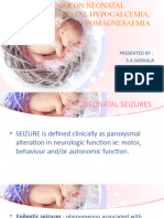 Neonatal Seizures