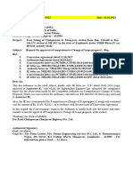 CTP - Draft Letter Dt. 23.02.2024 - Request For Approval of Comprehensive COS Proposal