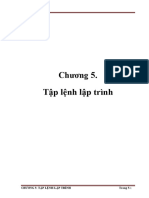 Chương 5 - Tập Lệnh Chương Trình