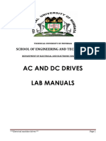 AC & DC Drives Lab