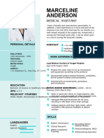 CV Template For Any Type of Job
