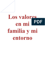 Taller de Valores