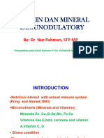 Kuliah Imunilogi Vitamin Mineral 1