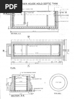 Septic Tank Design & Construction Details | PDF