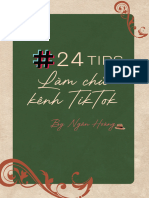 Ebook 24 Tips Làm CH TikTok