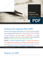 SW Eng Course Software Development Plan