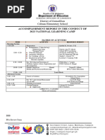 Accomplishment Report