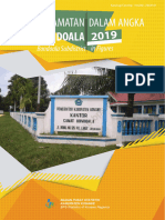 Kecamatan Bondoala Dalam Angka 2019