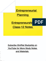 Ch-2 Entrepreneurial Planning