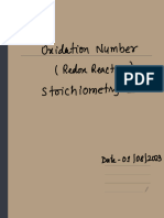 Oxidation Number