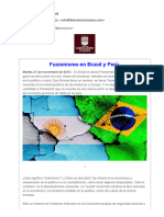 Fusionismo en Brasil y Perú