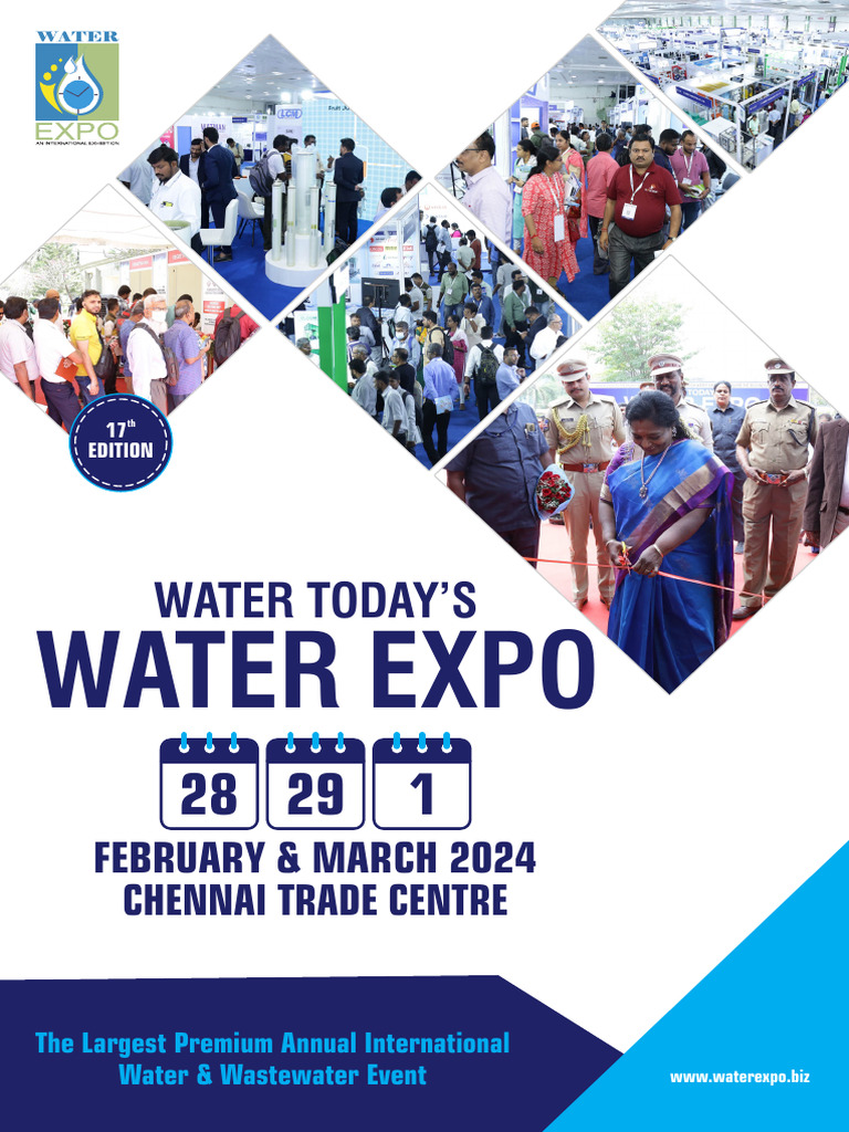 Expo Brochure 2024 Pdf Water Sewage Treatment