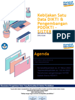 Sesi 1 - SatuDataDIKTI&Pengembangan - PDDIKTI - SISTER