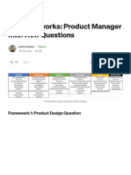 All Frameworks: Product Manager Interview Questions - by Rahul Sikder - Medium