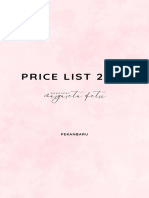 Price List Bymargaretafetri 2024
