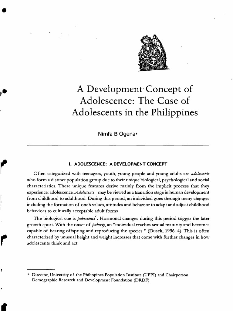 05 a development concept of adolescence the case of adolescents in