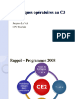 Techniques Opératoires Au C3