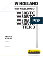 New Holland w50btc, w60btc, w70btc, w80btc Tier 3 Compact Wheel Loader Service Repair Manual