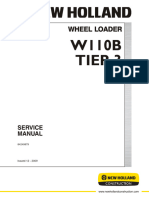 New Holland W110B TIER 3 Wheel Loader Service Repair Manual
