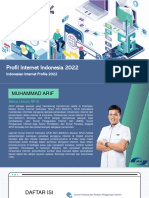 Profil Internet Indonesia 2022 - APJII