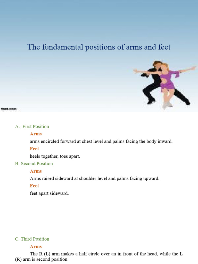 PE 4TH QTR 2 Fundamental Positions of Armsfeet | PDF