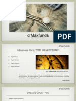d'Maxfunds Project Plan and Investment Packages