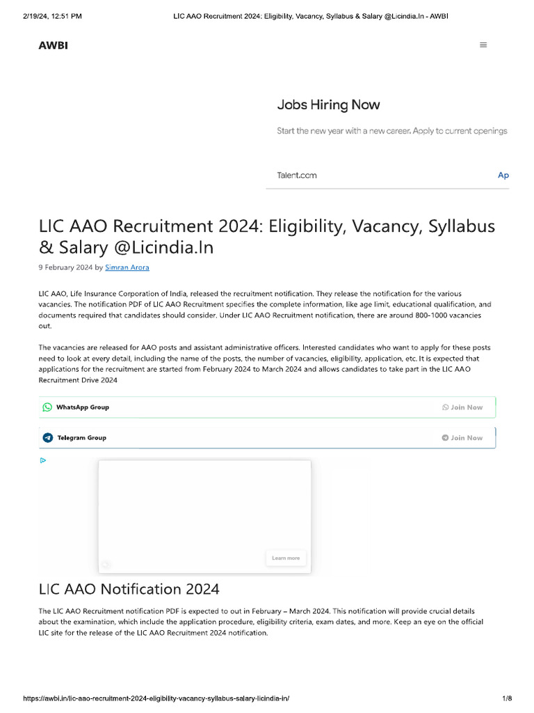 Lic Aao | PDF