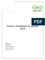 Analyse stratégique du groupe OCP