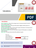 Stoichiometric Calculations