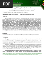 52-60.barangay Profiling System of The City of Candon