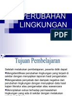 Perubahan Lingkungan