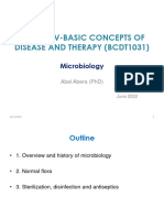 Module IV Basic Concepts of Disease and Therapy BCDT 103 Microbiology