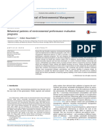 Behavioral Patterns of Environmental Performance Evaluation-2016