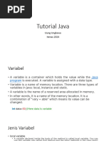 Pert 3 Tutorial Java